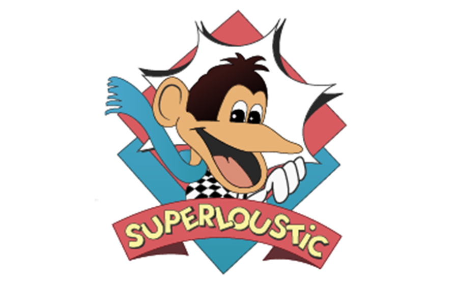 Eleate > Nos Réalisations > Spectacle > Logo de la radio Super Loustique
